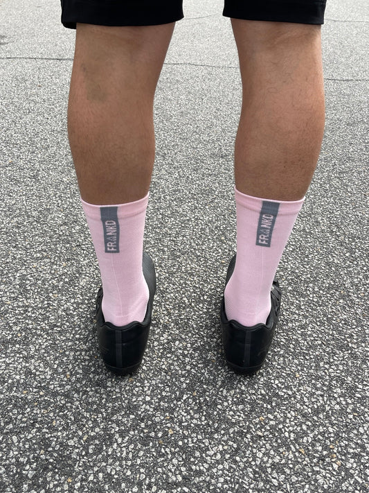 Pro Performance Sock - Pink - Frankd MTB Apparel