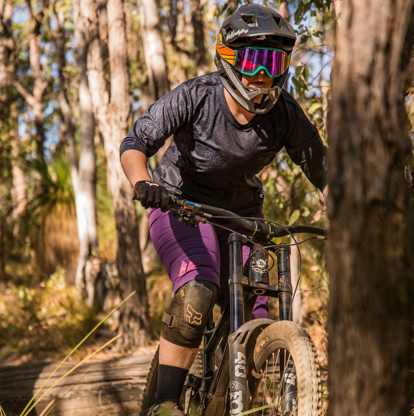 AirTech W3/4 Jersey - Granite - Frankd MTB Apparel