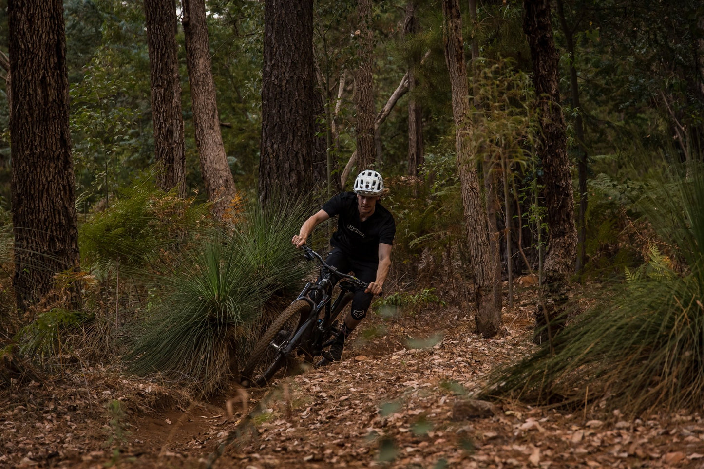 Bubble Tee - Black - Frankd MTB Apparel