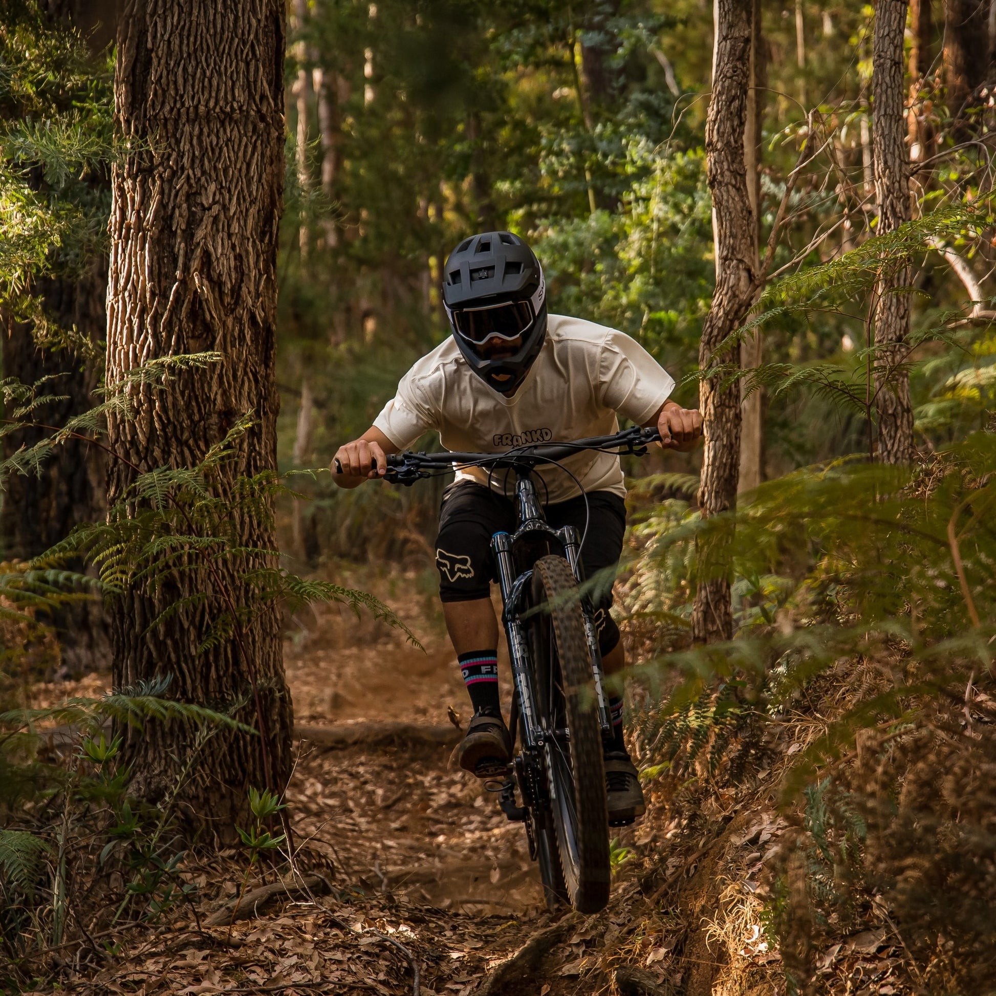 Bubble Tee - Ecru - Frankd MTB Apparel