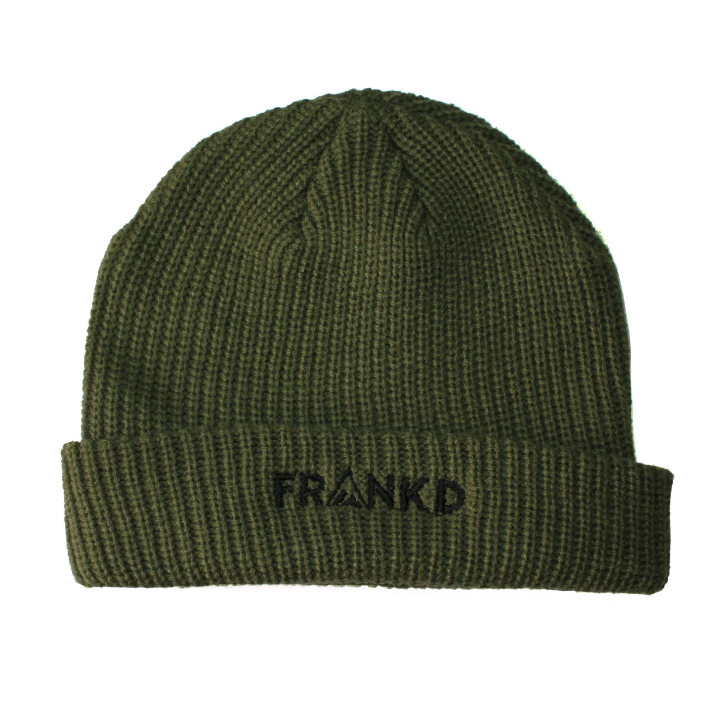 Embroidered Beanie - Green - Frankd MTB Apparel