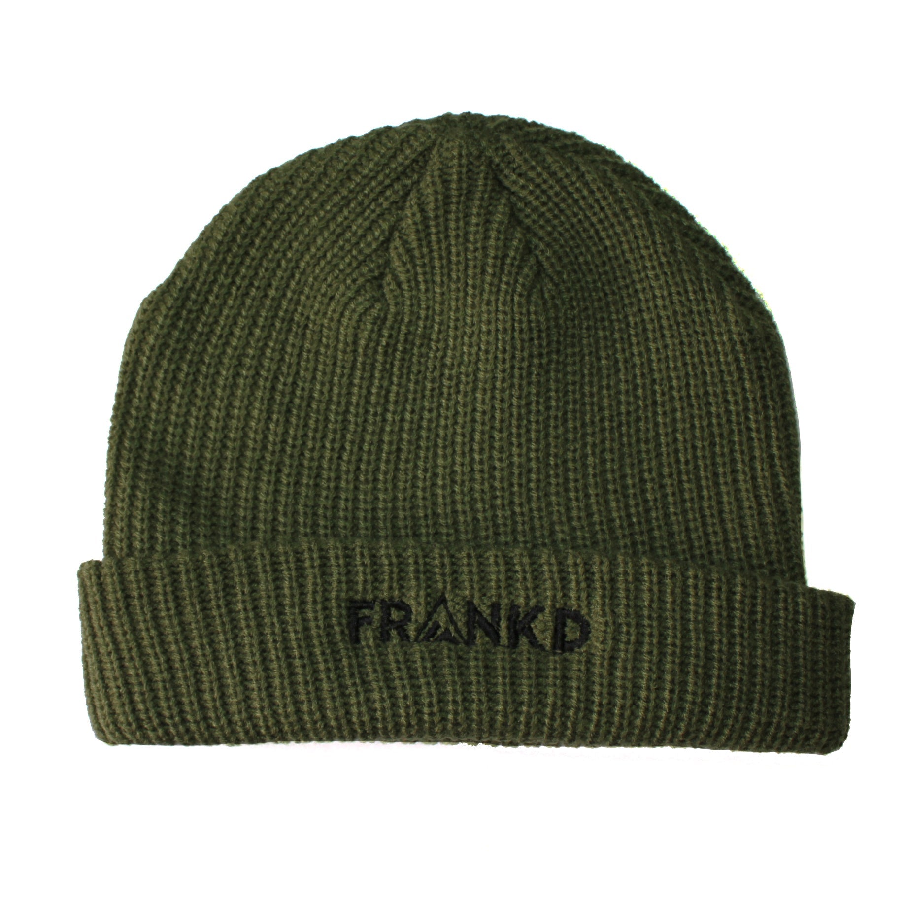 Embroidered Beanie - Green - Frankd MTB Apparel