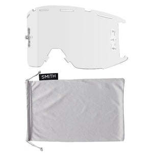 Smith Squad XL Goggles - Black with Contrast Rose Flash - Frankd MTB Apparel