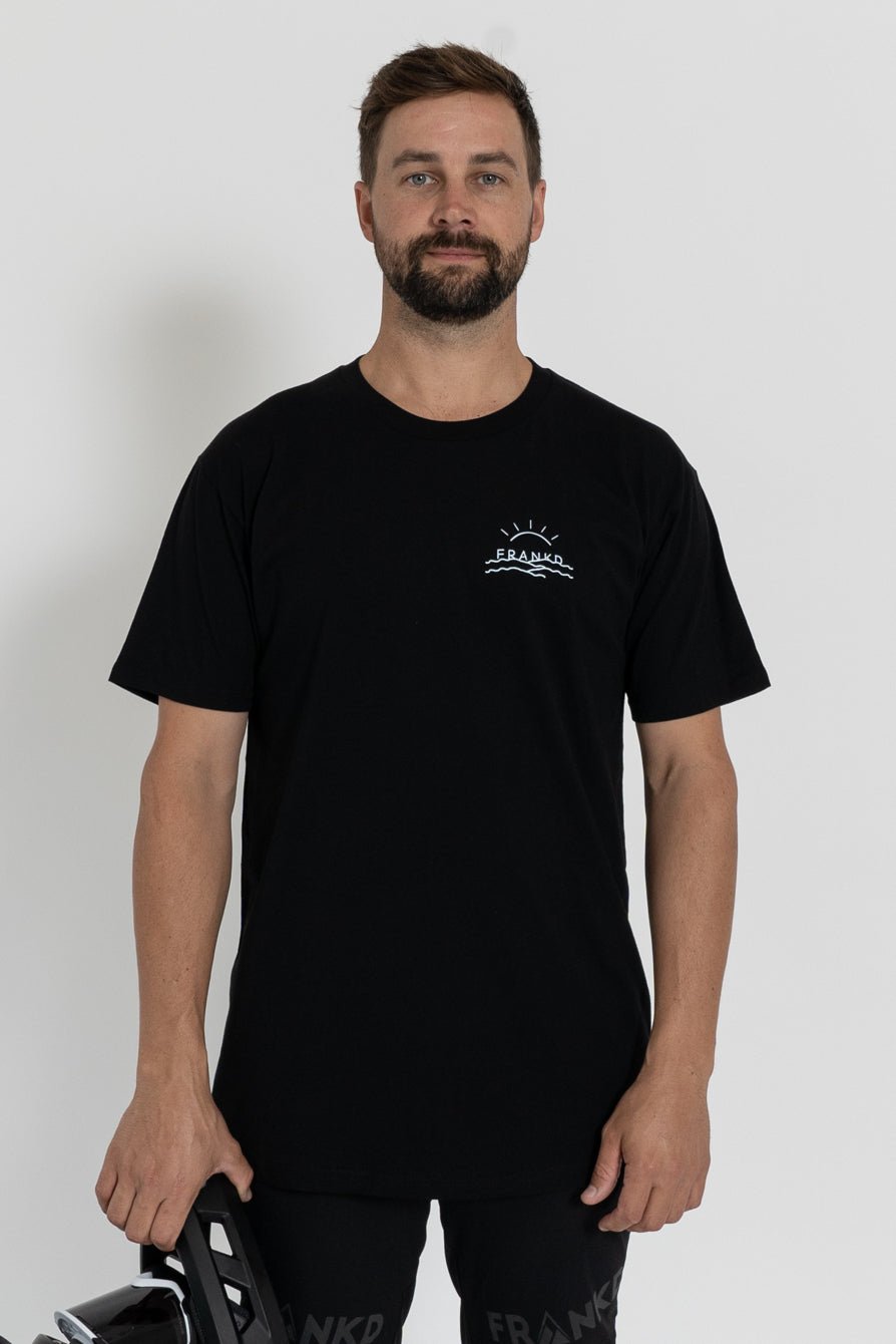 Sunrise Tee - Black - Frankd MTB Apparel