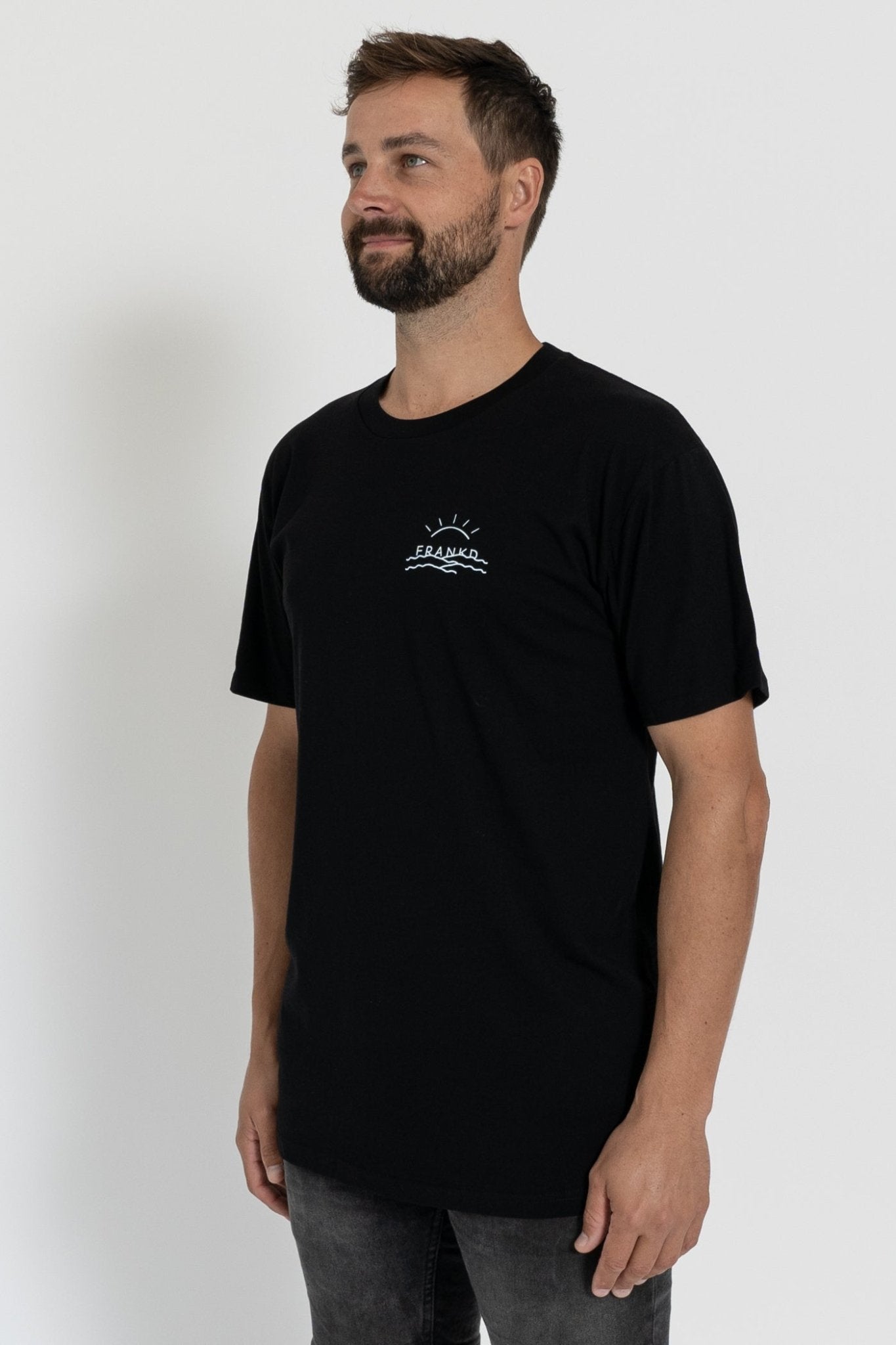 Sunrise Tee - Black - Frankd MTB Apparel