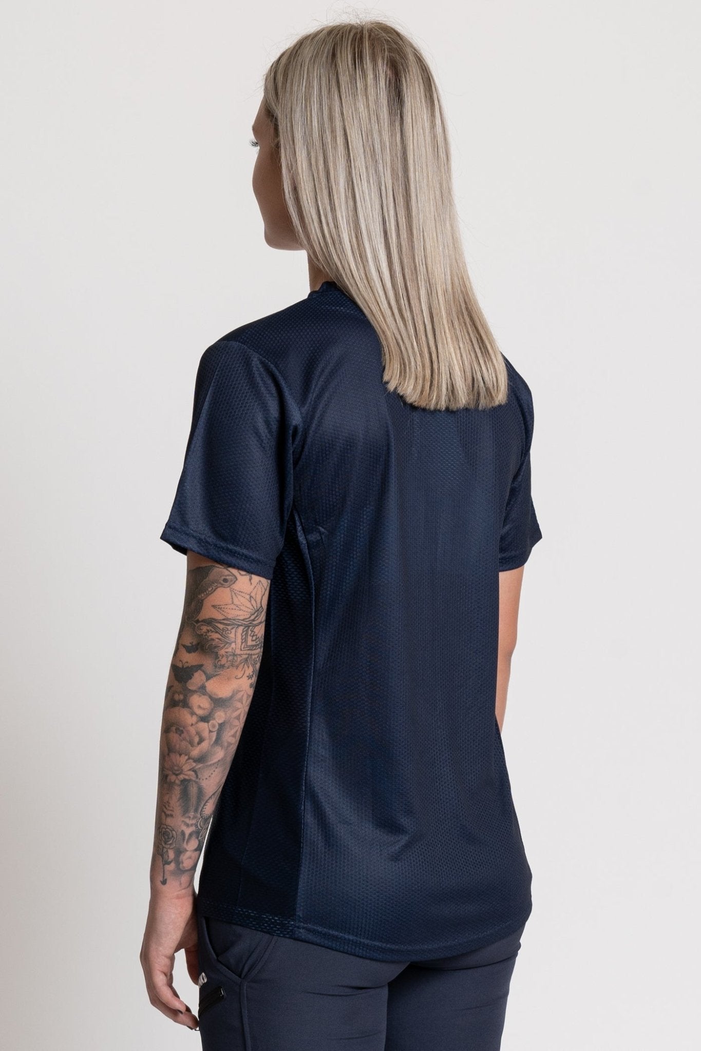 The Lettermark Jersey Navy - AirTech - Frankd MTB Apparel