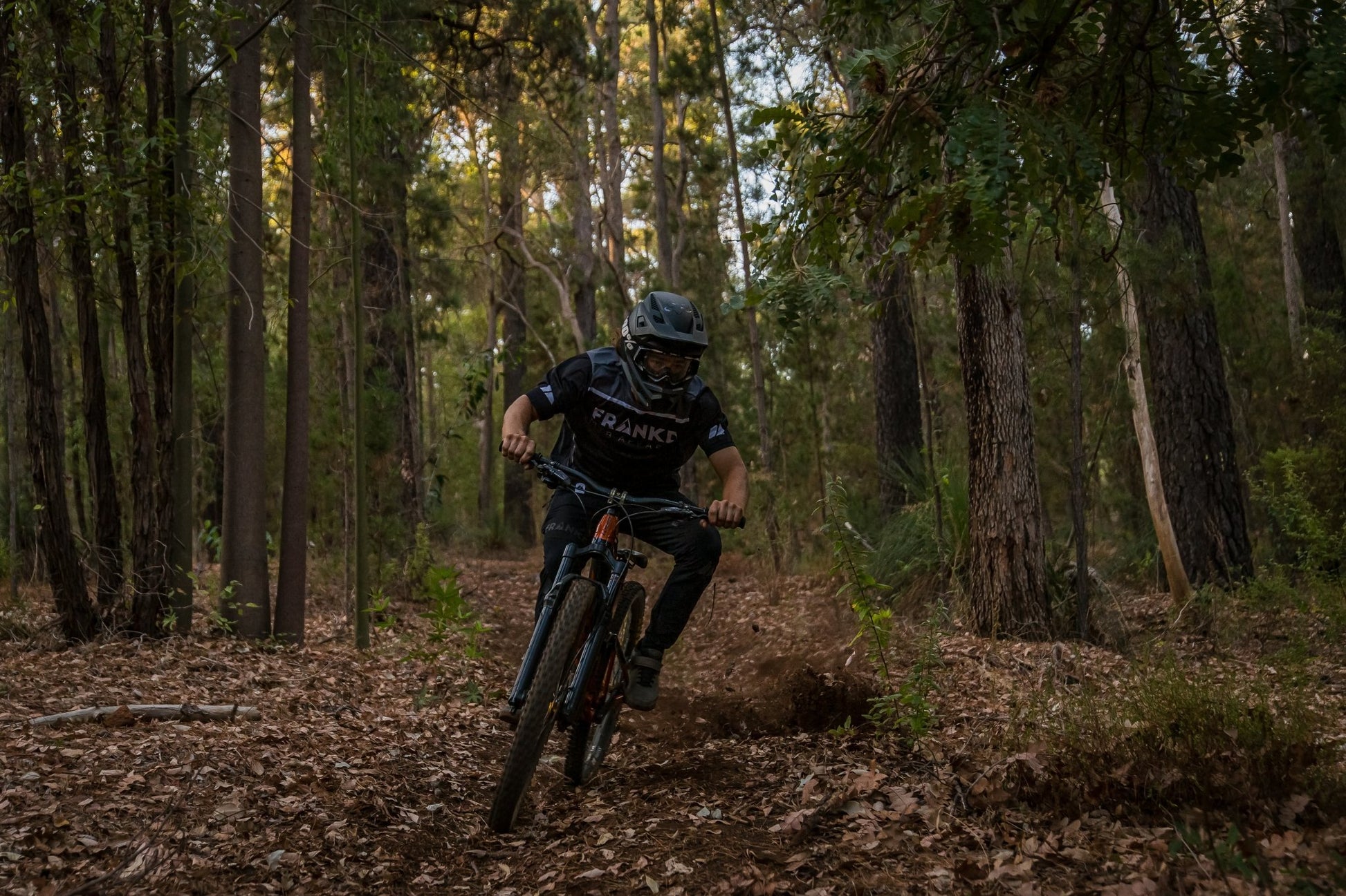 The Monochrome Jersey - AirTech - Frankd MTB Apparel