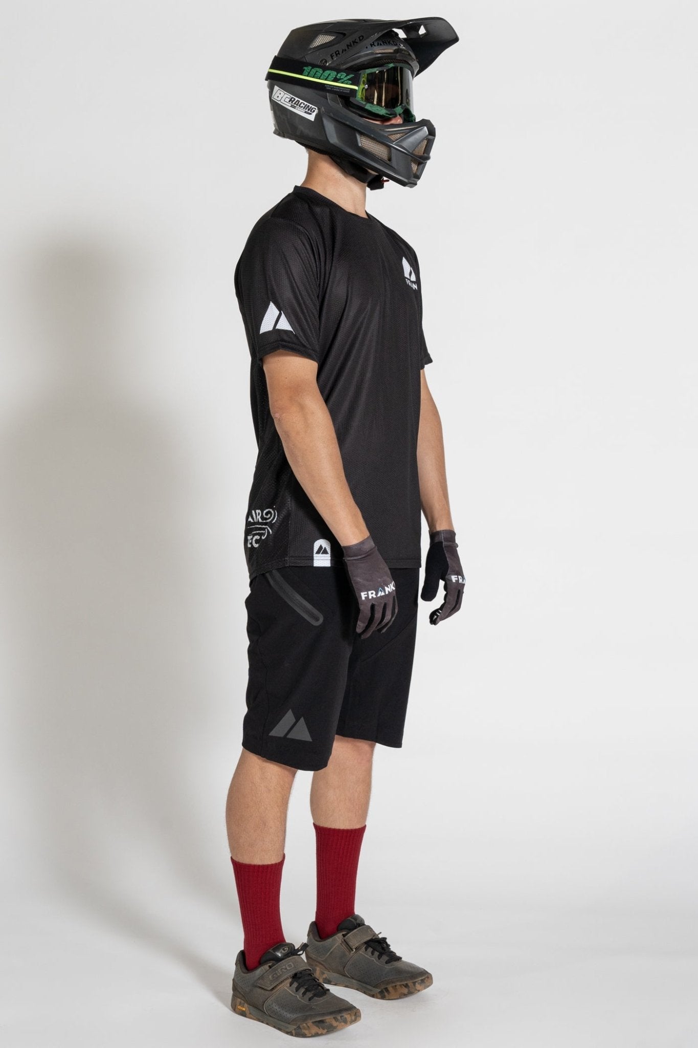 The Staple Jersey Black - AirTech - Frankd MTB Apparel