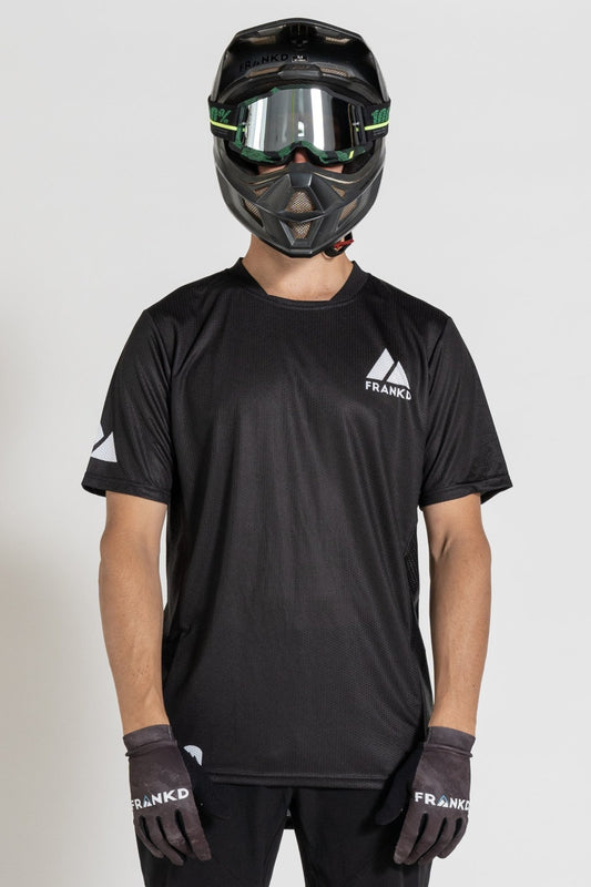 The Staple Jersey Black - AirTech - Frankd MTB Apparel