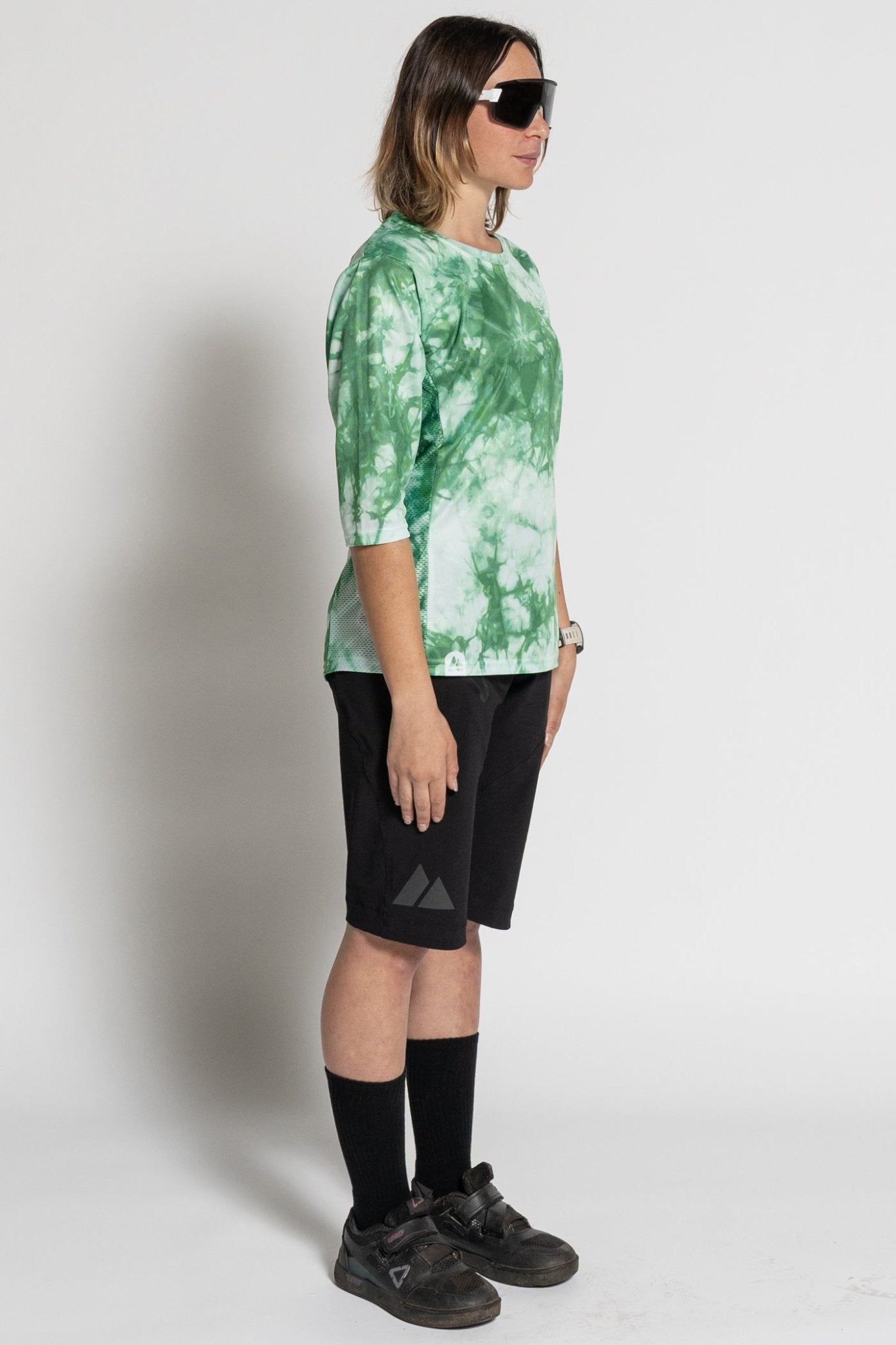 Tie Dye Jersey - Green - Frankd MTB Apparel