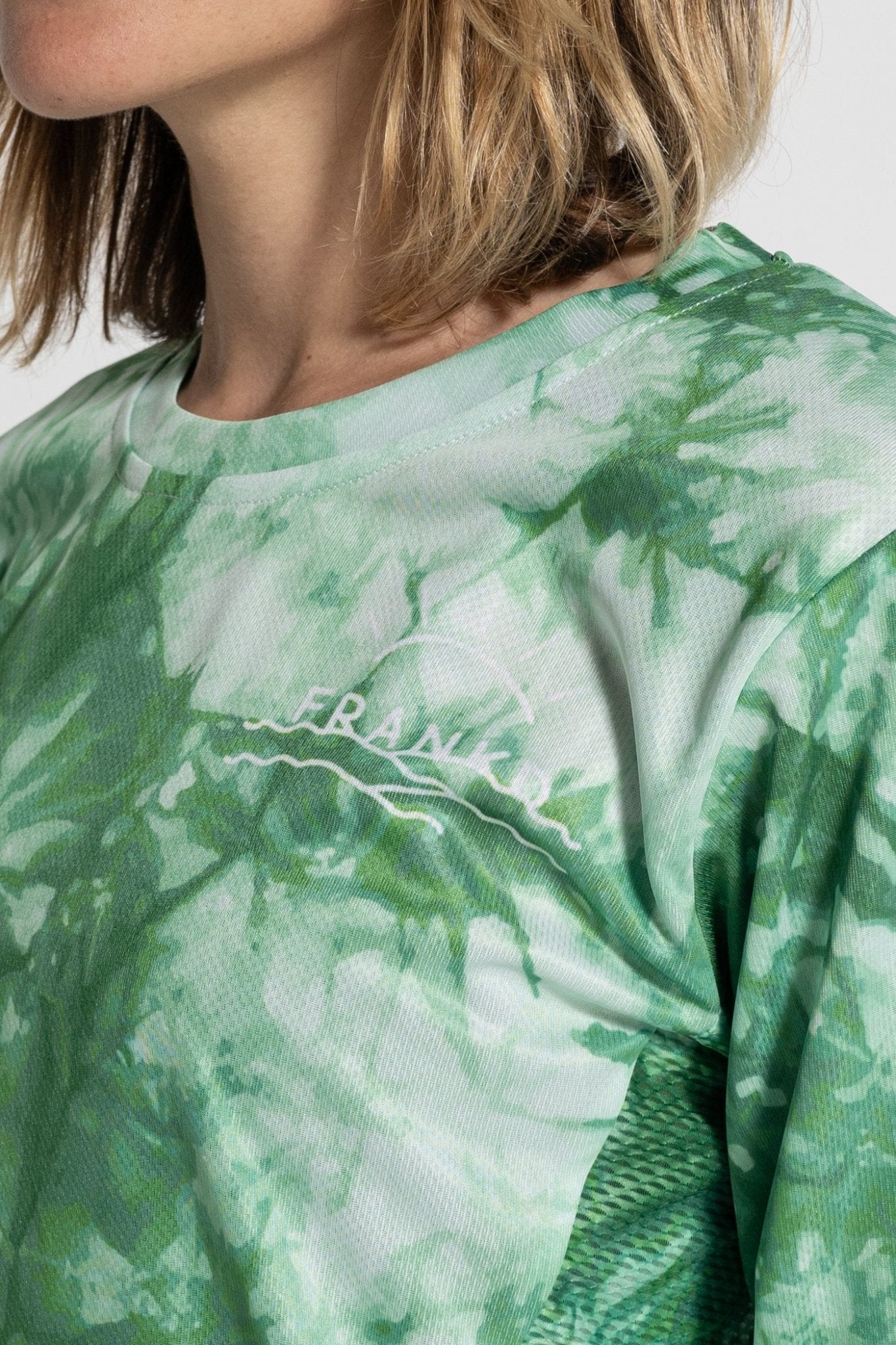 Tie Dye Jersey - Green - Frankd MTB Apparel