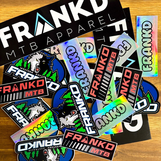 Large Sticker Pack - Frankd MTB Apparel