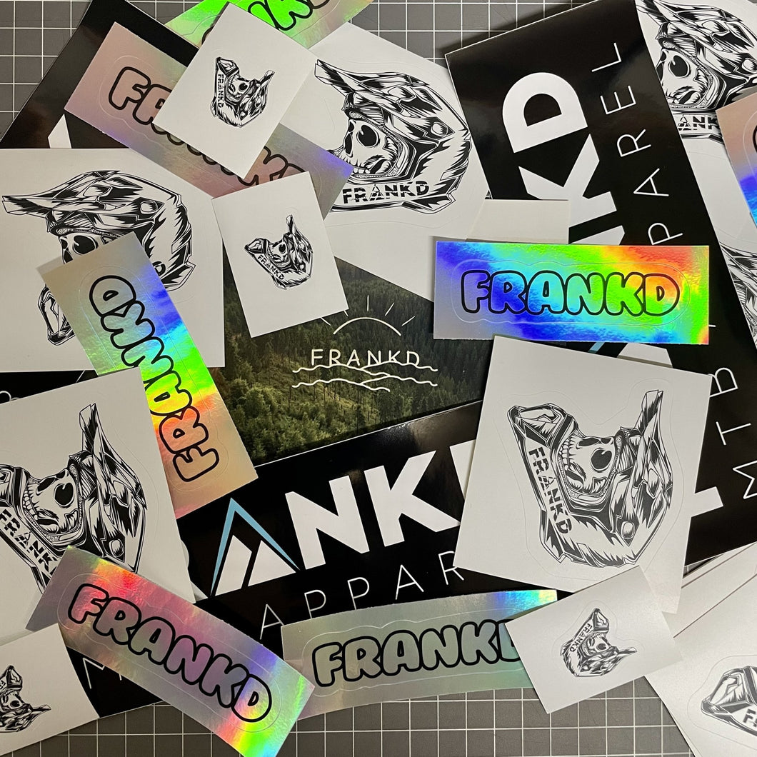 Frankd Sticker Pack - Frankd MTB Apparel