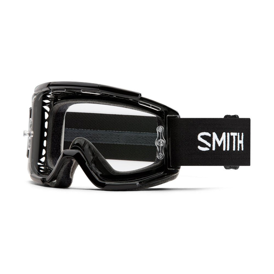 Smith Squad Goggles - Black with Contrast Rose Flash - Frankd MTB Apparel