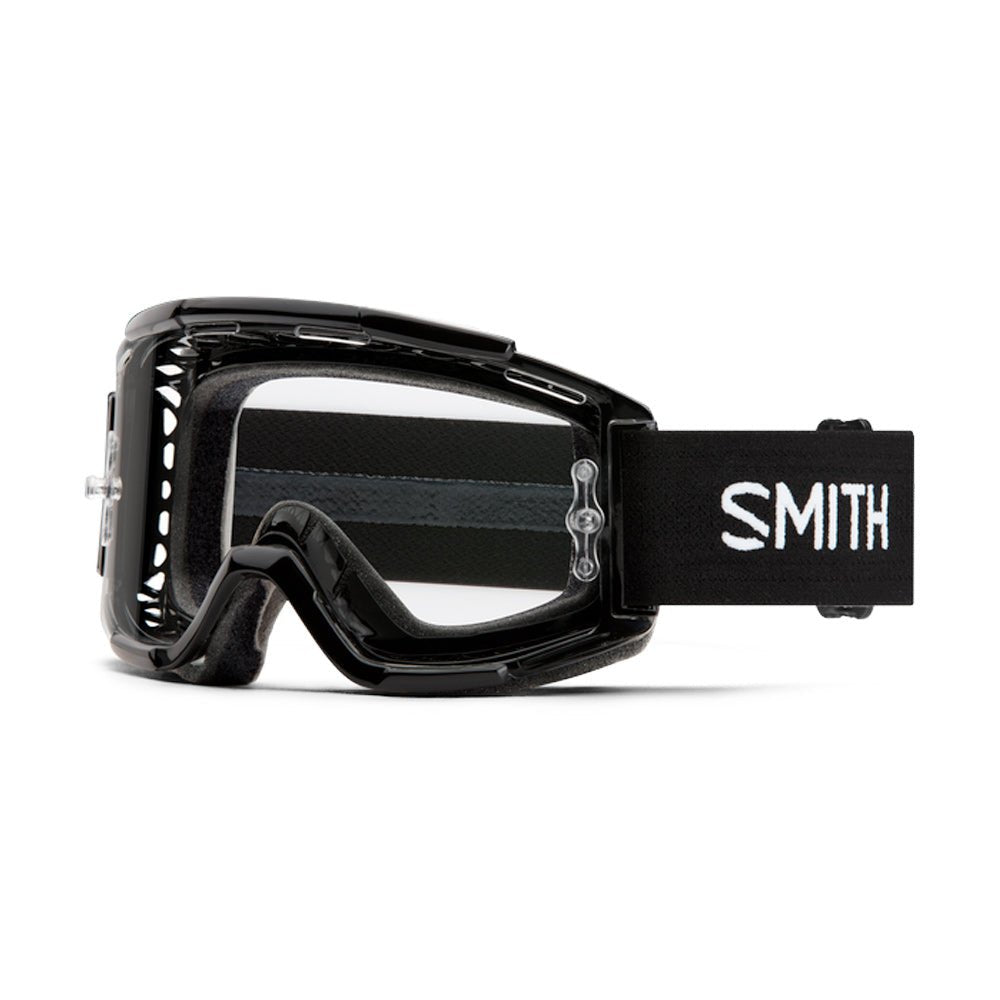 Smith Squad XL Goggles - Black with Contrast Rose Flash - Frankd MTB Apparel