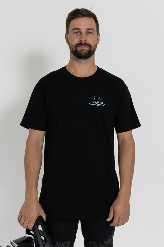Sunrise Tee - Black - Frankd MTB Apparel