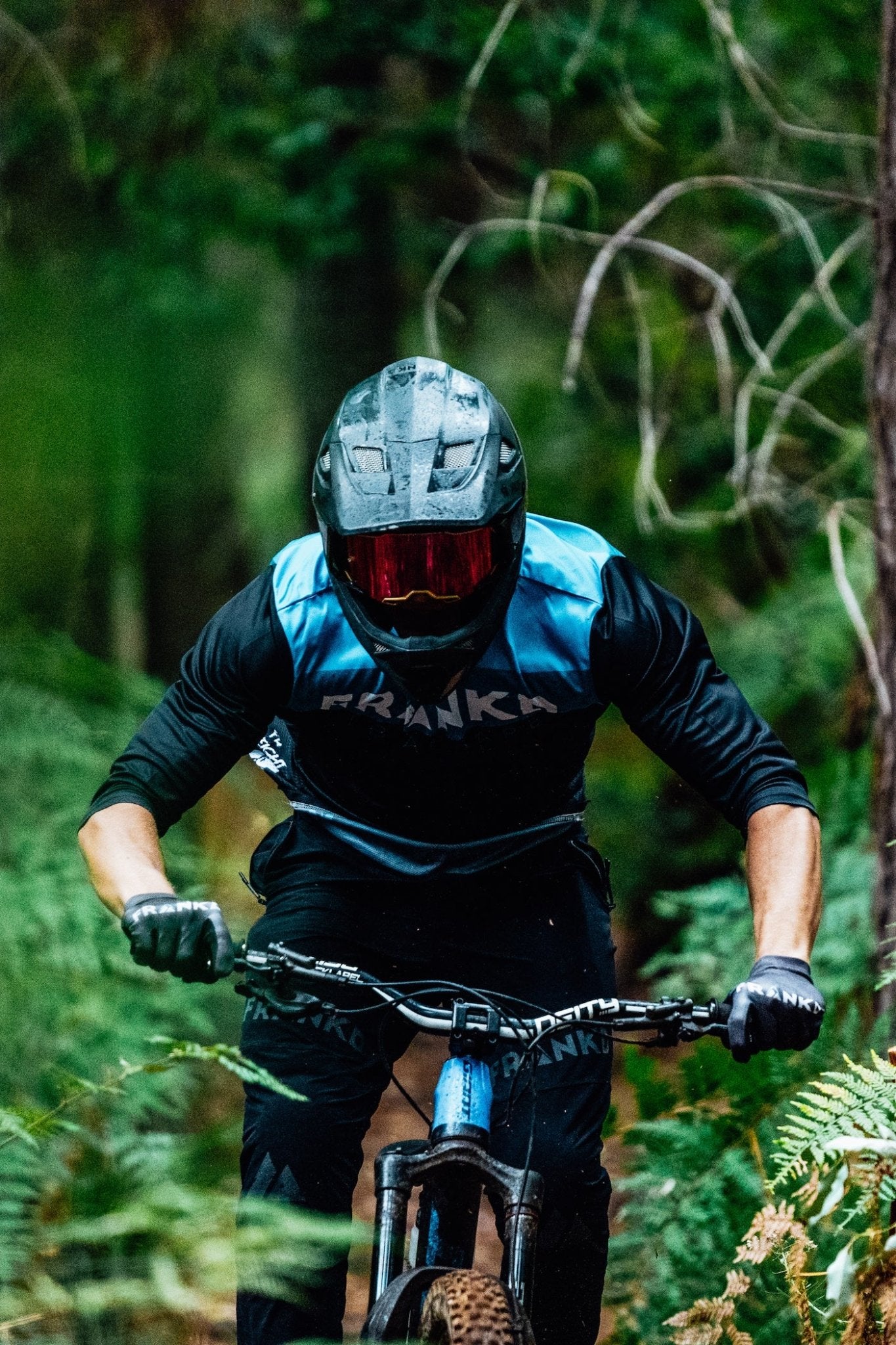 The Blues Jersey - Frankd MTB Apparel