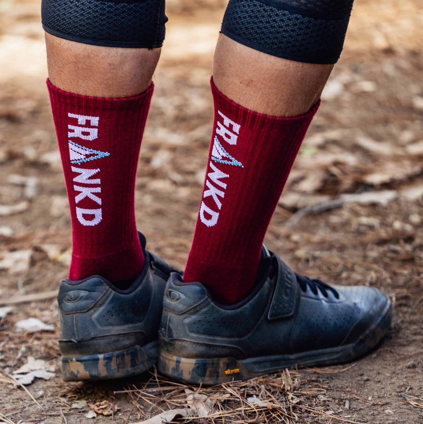 The Factory Sock Maroon - Frankd MTB Apparel