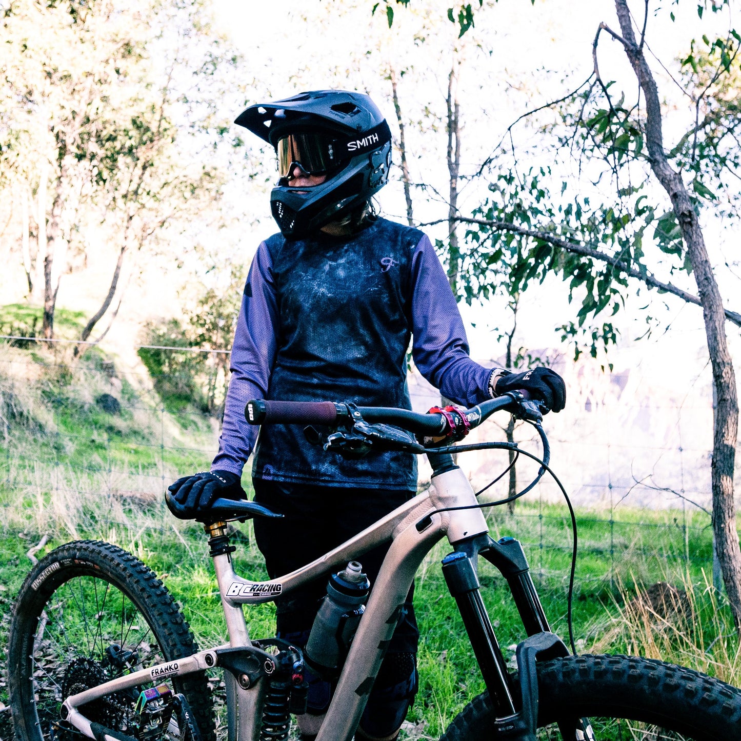 The Purple Haze Jersey - AirTech - Frankd MTB Apparel