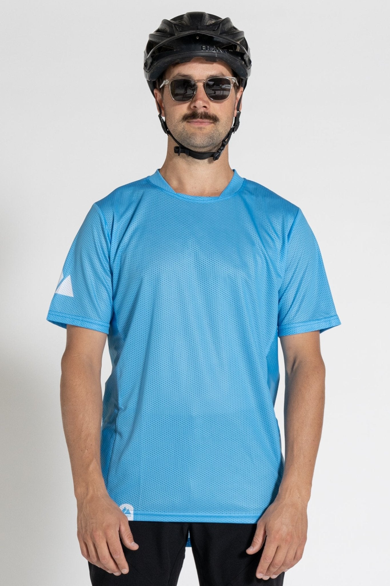 The Staple Jersey Blue - AirTech - Frankd MTB Apparel