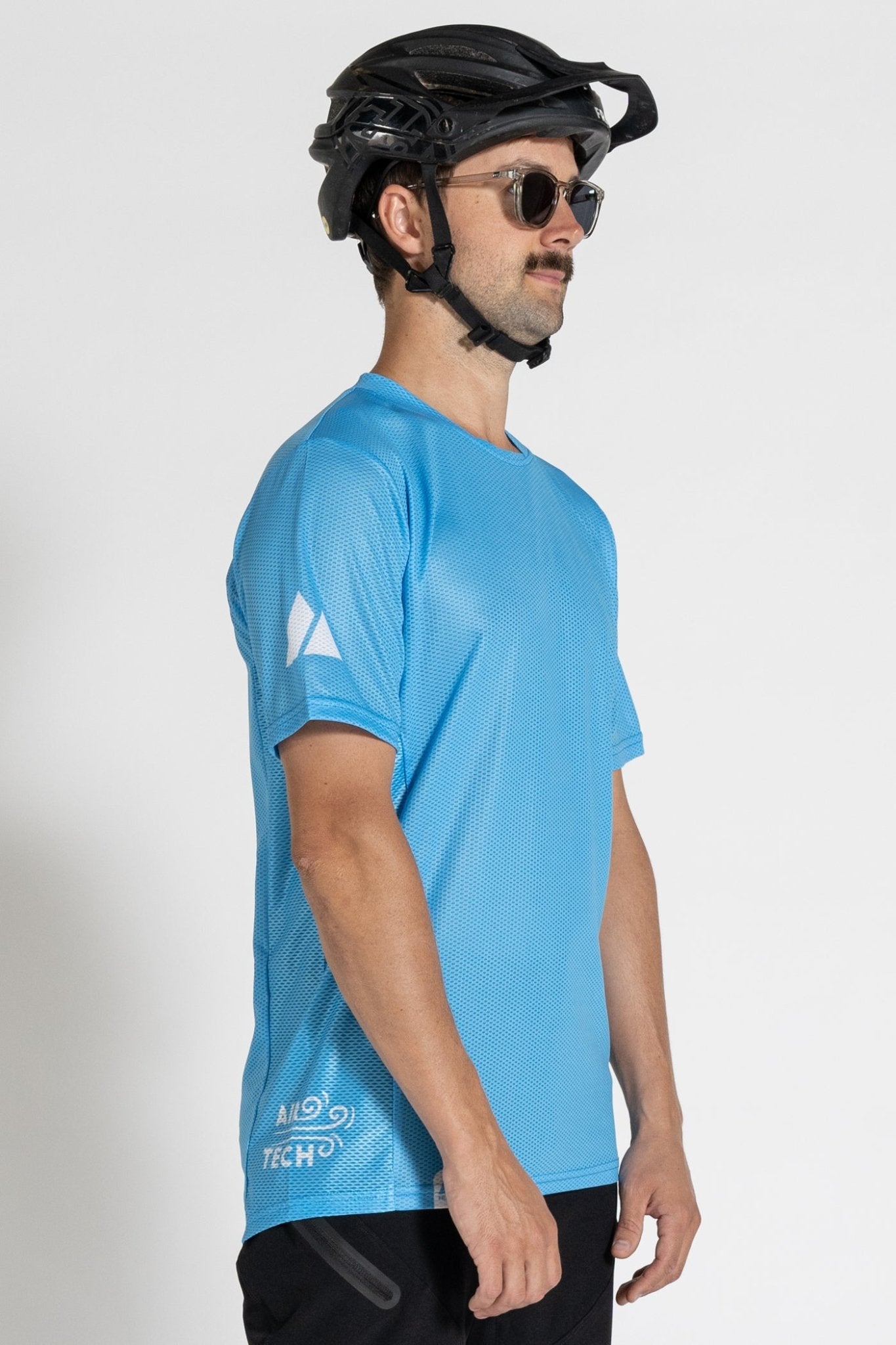 The Staple Jersey Blue - AirTech - Frankd MTB Apparel