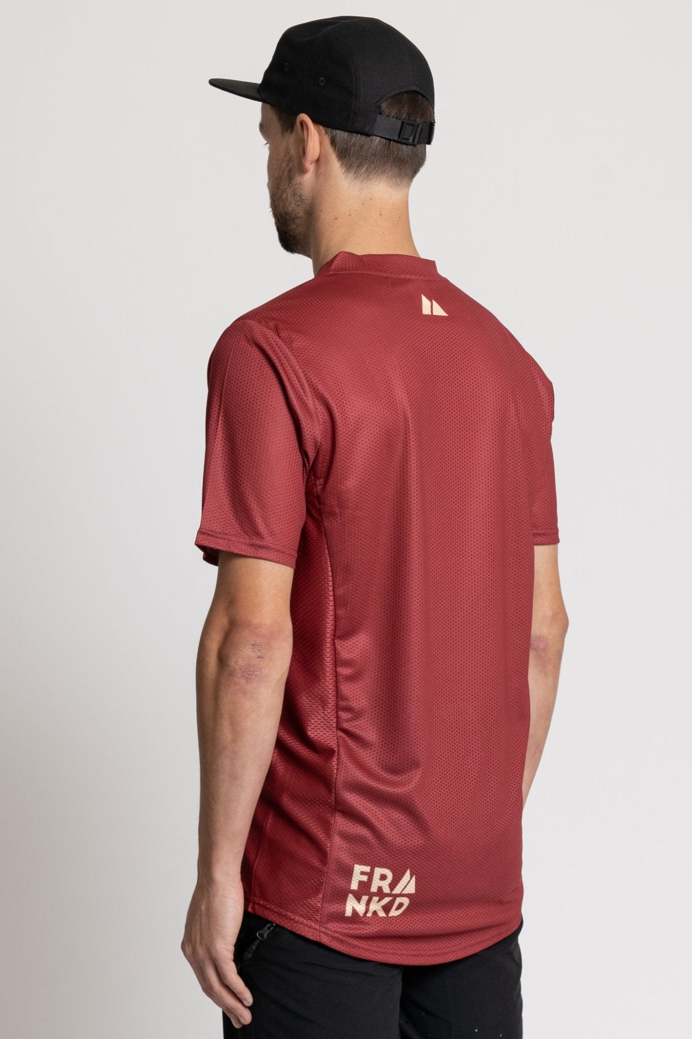 The Staple Jersey Maroon - AirTech - Frankd MTB Apparel