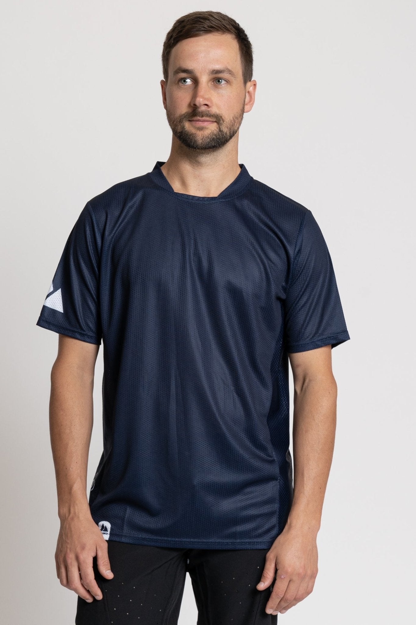 The Staple Jersey Navy - AirTech - Frankd MTB Apparel