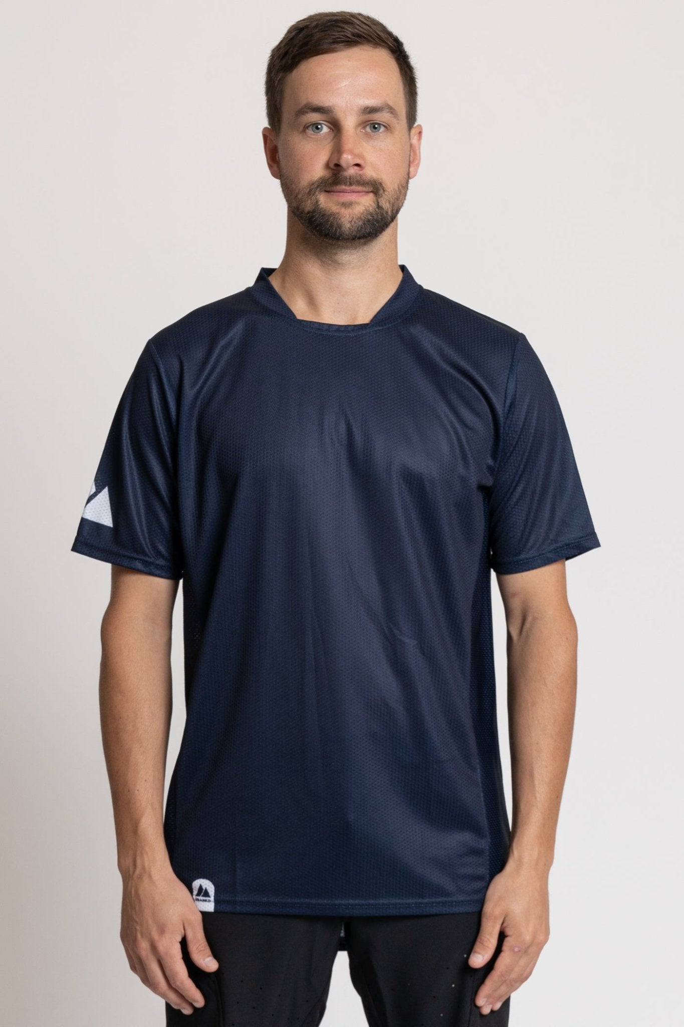 The Staple Jersey Navy - AirTech - Frankd MTB Apparel