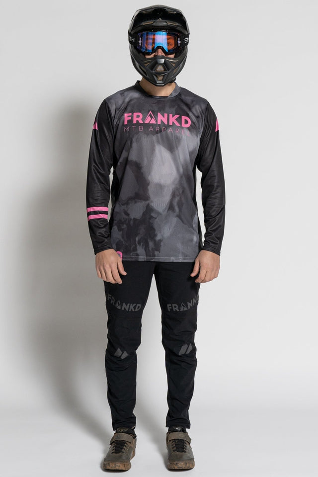 The Union Jersey - Pink Smoke - Frankd MTB Apparel